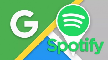 Google Maps Spotify integrado