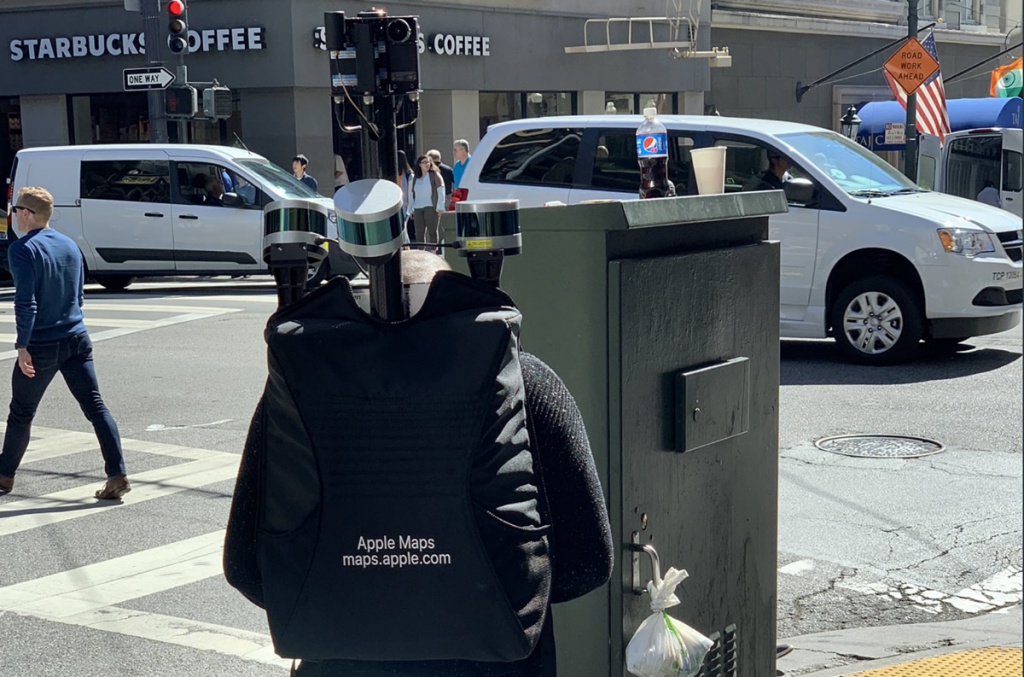Apple está a usar câmaras em mochilas para recolher dados de mapas em São Francisco