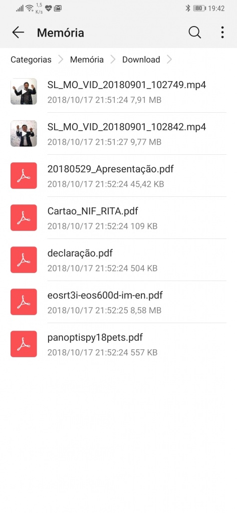 Android gestor de ficheiros esconder pasta dica