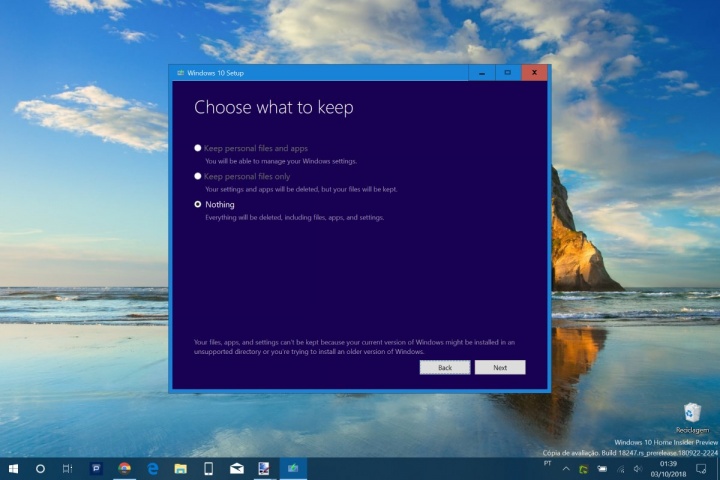 Media Creation Tool Windows 10 Microsoft atualização de outubro