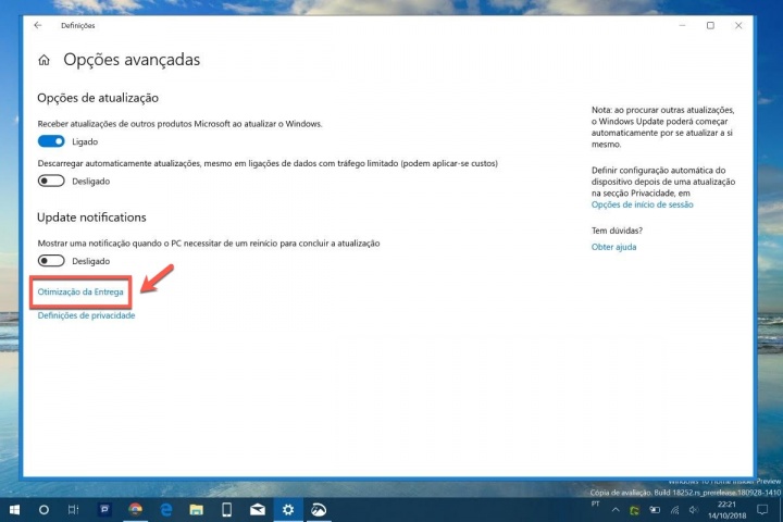 Windows 10 atualizações partilha PCs