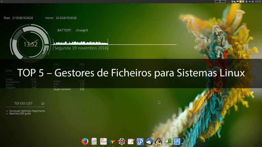 TOP 5 – Gestores de ficheiros para sistemas Linux