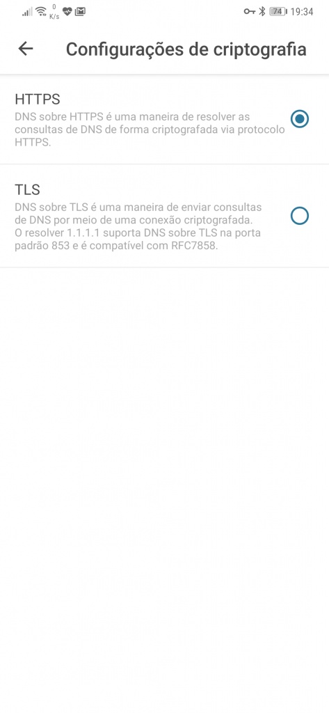 DNS CloudFlare 1.1.1.1 Android iOS