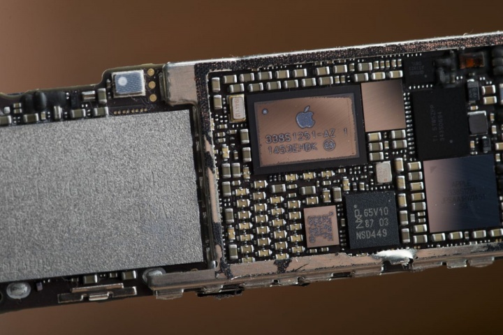 Imagem chip desenvolvido por engenheiros Apple