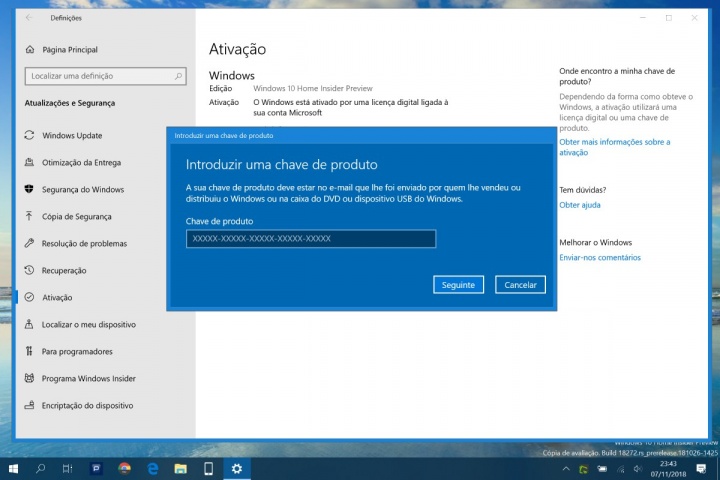 Windows 10 Windows 7 Windows 8.1 ativar Microsoft