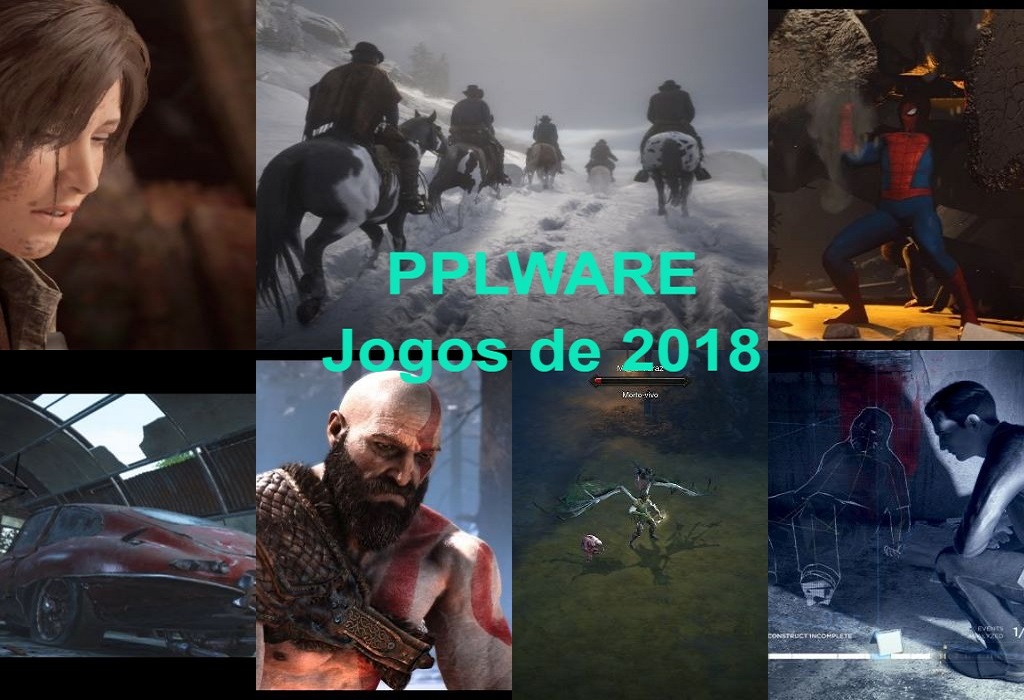 Os jogos de 2018, by Pplware!