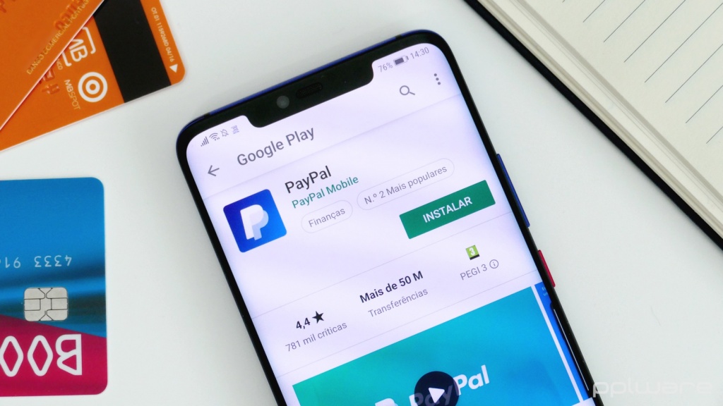 Usa o PayPal no Android? Tenha cuidado, podem roubar-lhe dinheiro