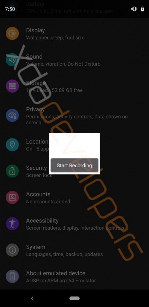 Android Q dark mode privacidade Google Android