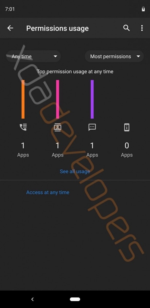 Android Q dark mode privacidade Google Android
