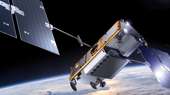 Imagem rede satélites Iridium para monitorizar aviões