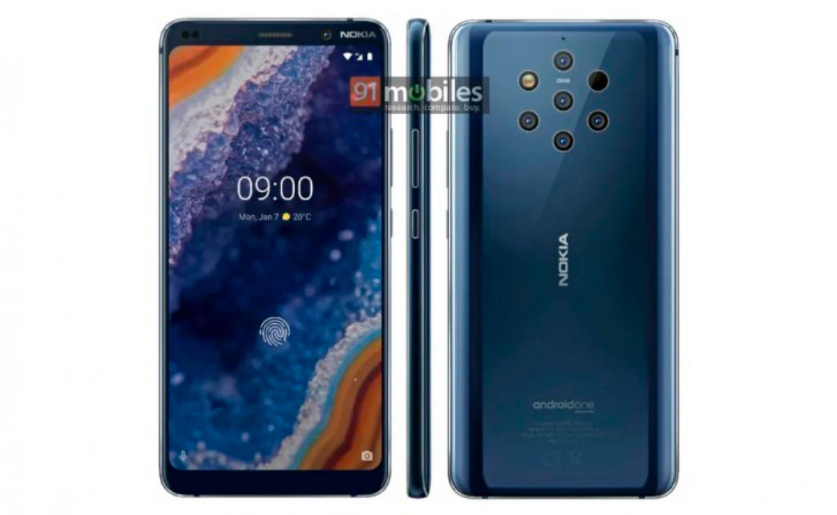 Nokia 9 PureView Android smartphone