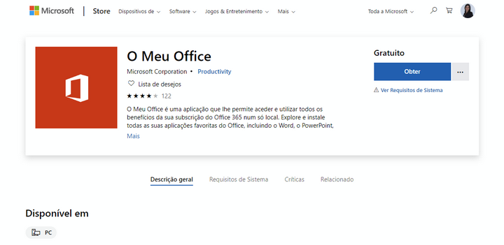 Microsoft lança O Meu Office para Windows 10 gratuitamente