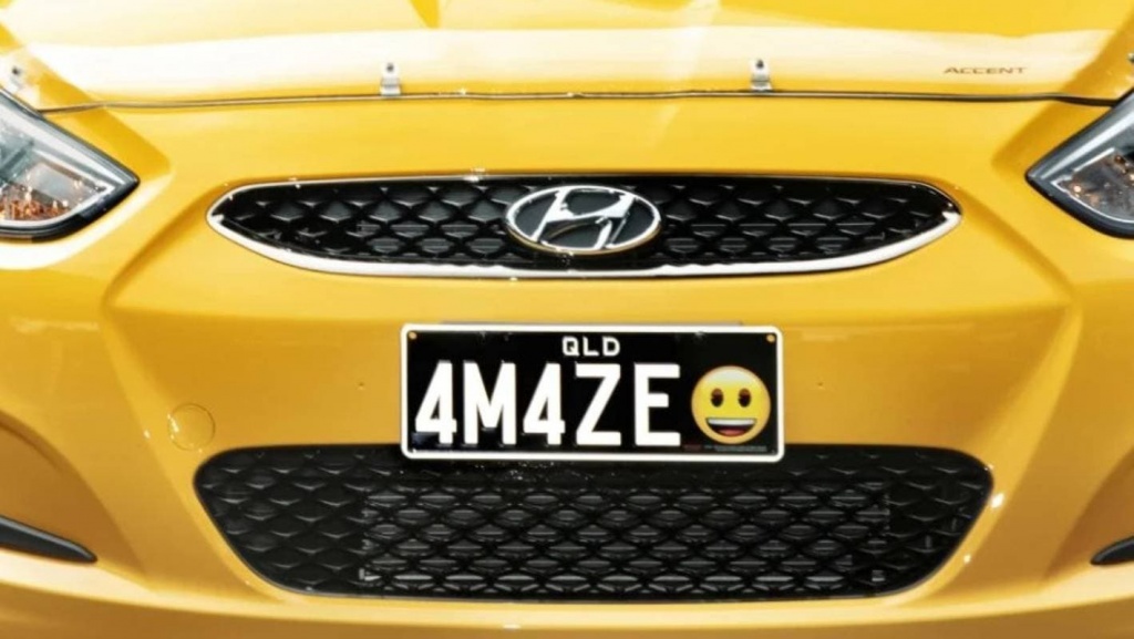 Austrália vai permitir ter emojis nas matrículas dos carros