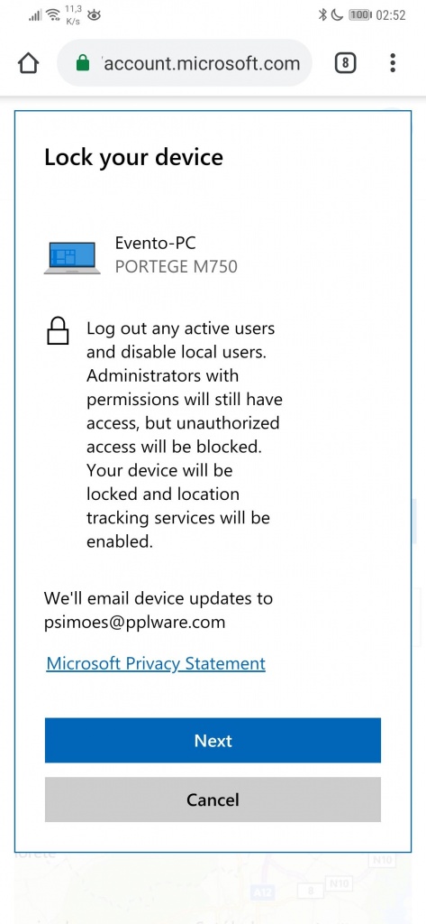 Windows 10 Microsoft bloquear PC perder