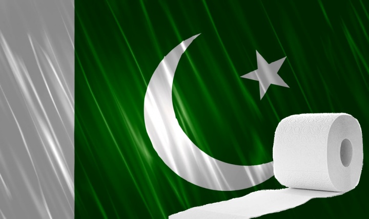 Pesquisa Google atacada para vincular bandeira do Paquistão ao papel higiénico