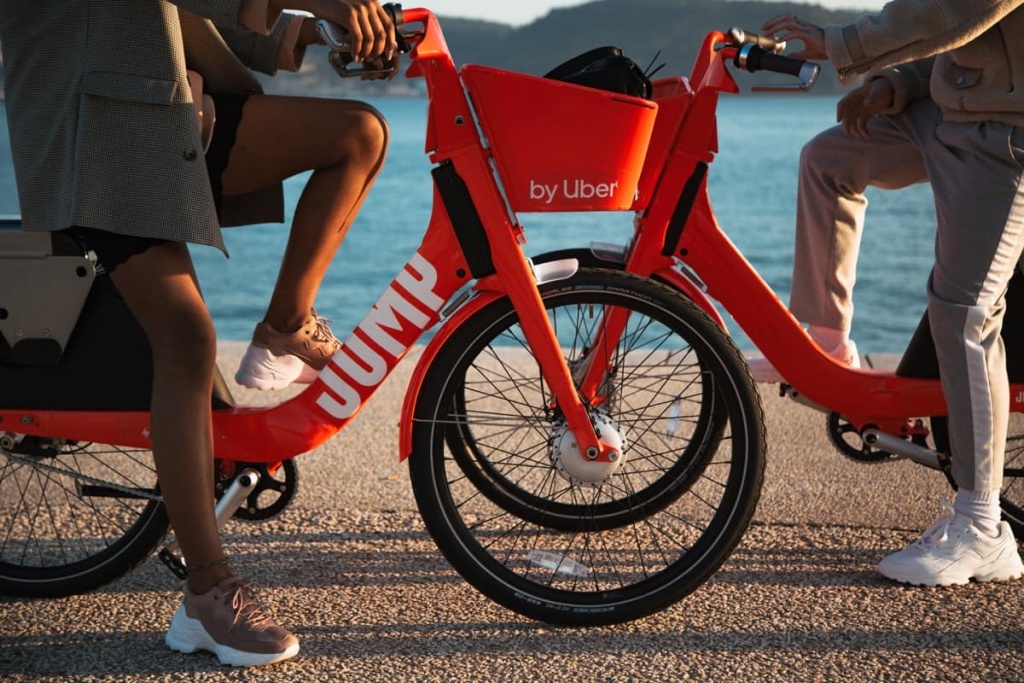 Uber Jump Lisboa bicicletas elétricas