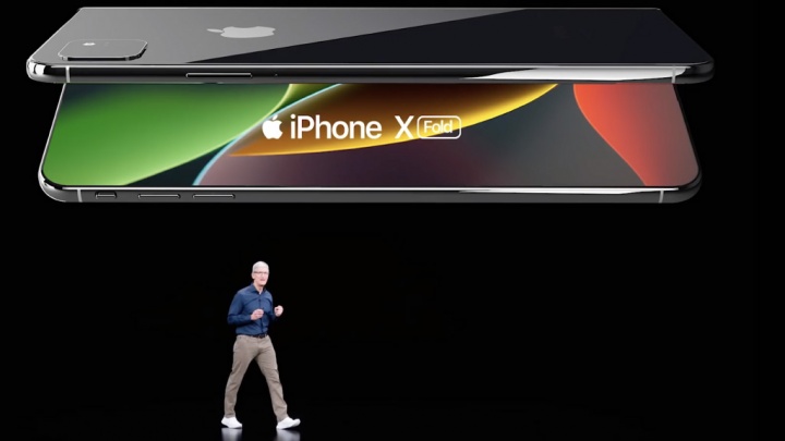 Apple iPhone X Fold iPhone dobrável