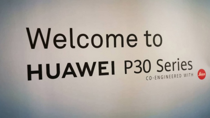 Huawei P30 smartphone Android evento apresentação