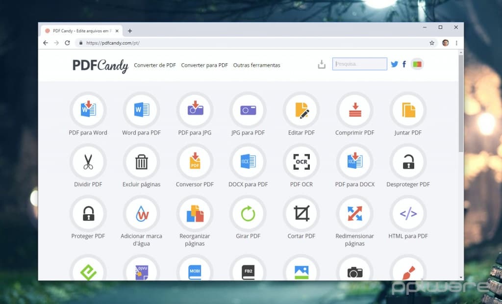PDF Candy faça qualquer tarefa com PDFs, online e sem instalação