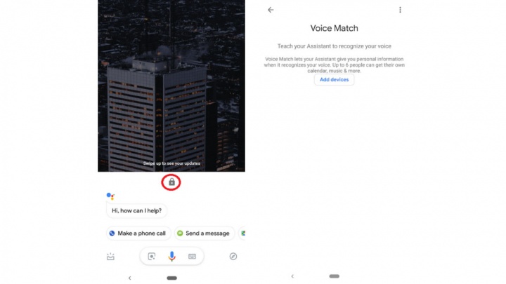 Voice Match Unlock Google Android