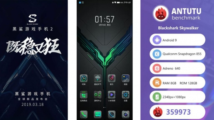 Xiaomi Black Shark 2 smartphone Android