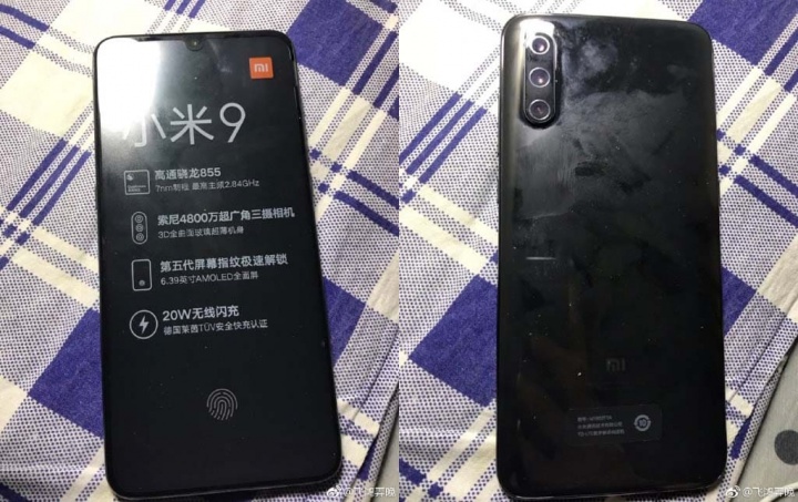 Xiaomi Mi 9 flash smartphone Android