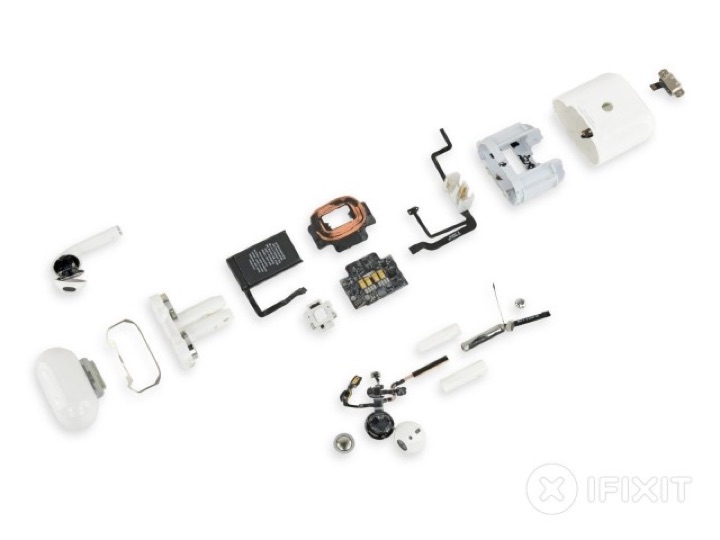AirPods reparar Apple bateria iFixit