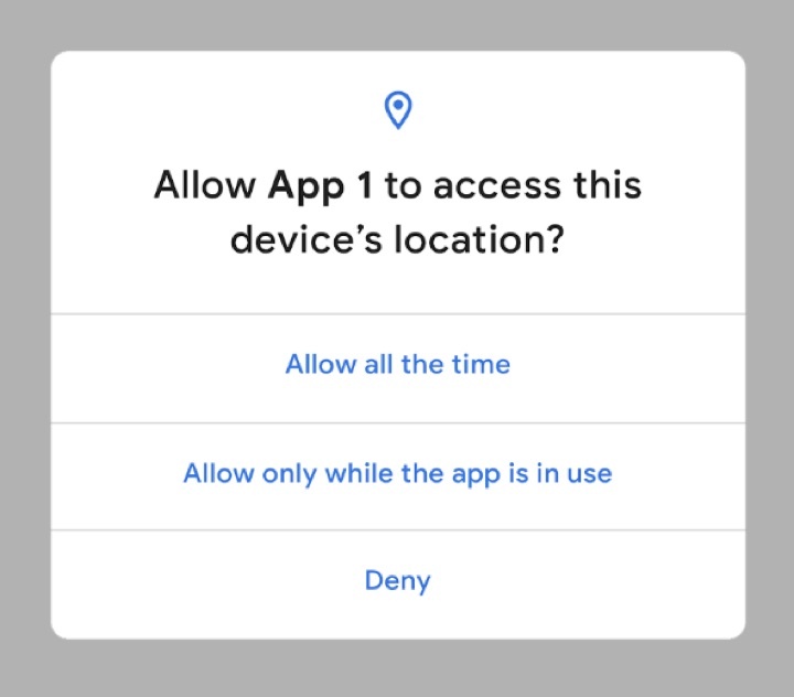 Android Q Beta Google privacidade