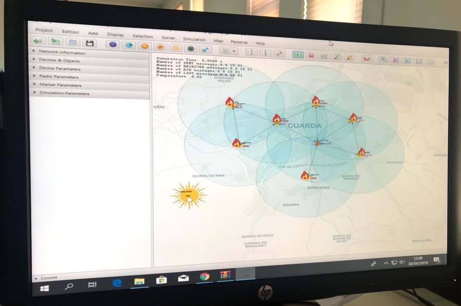 CupCarbon: Simulador para smartcities e rede de sensores