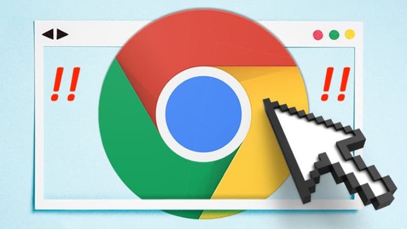 Chrome cartões separadores browser Google