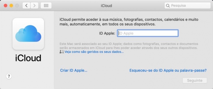 Apple: Saiba como configurar o serviço iCloud no seu Mac