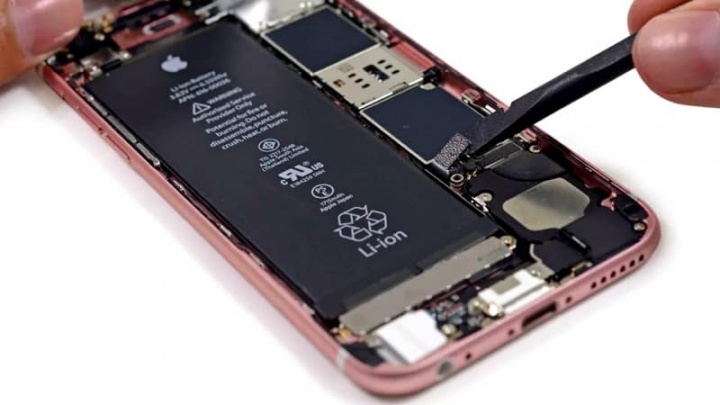 iPhone Apple baterias reparar não oficiais