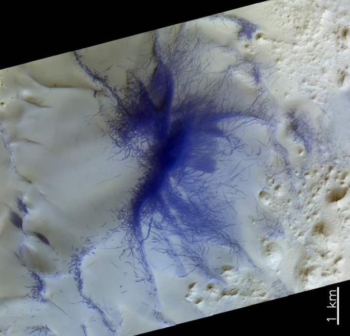 Imagens fantásticas do solo de Marte