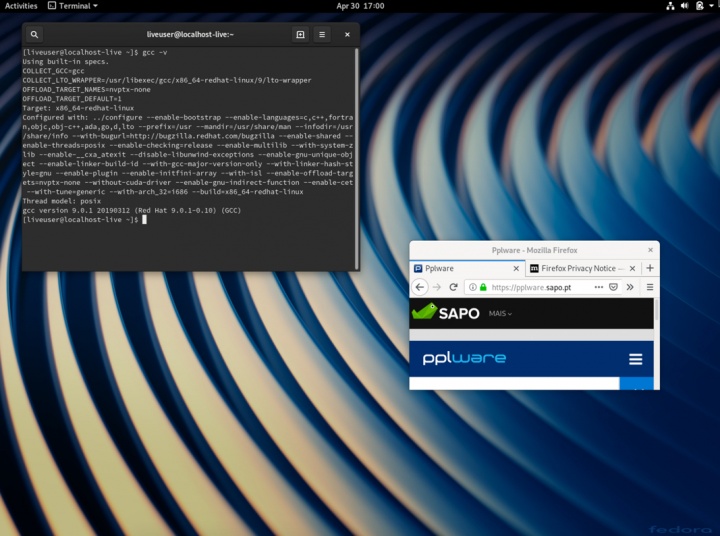 Linux Fedora 30