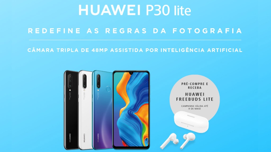 Huawei P30 Lite chega a Portugal por 379€ com oferta dos FreeBuds