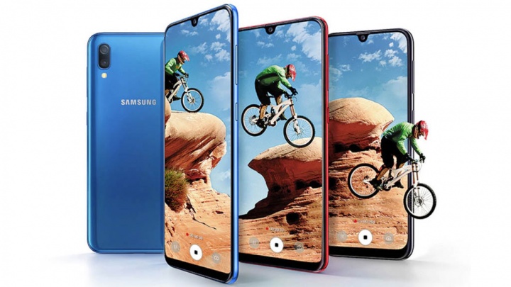 Samsung Galaxy A80 smartphones Android