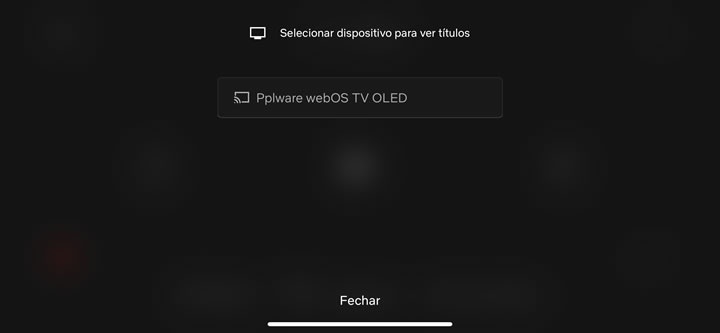 Aplicativo da Netflix no AirPlay para de funcionar, duas semanas