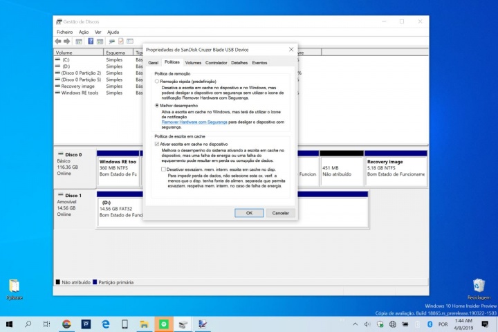 USB Windows 10 Microsoft remover pen