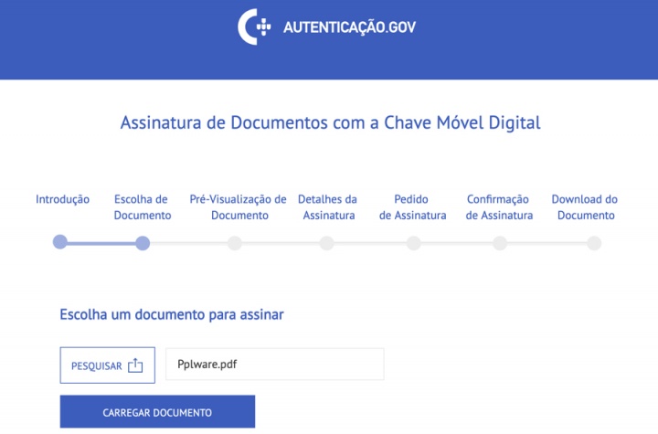 Como assinar Documentos com a Chave Móvel Digital