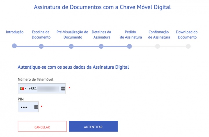 Como assinar Documentos com a Chave Móvel Digital