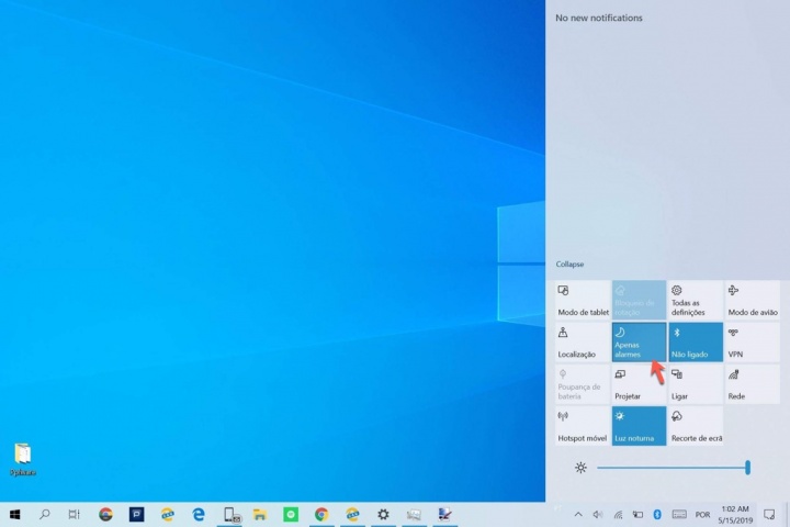 Windows 10 notificações desligar Definições trabalhar