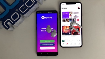 serviços de streaming Apple Music Spotify