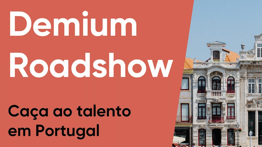 Porto, Aveiro, Coimbra e Cascais na rota do Demium Roadshow com datas marcadas