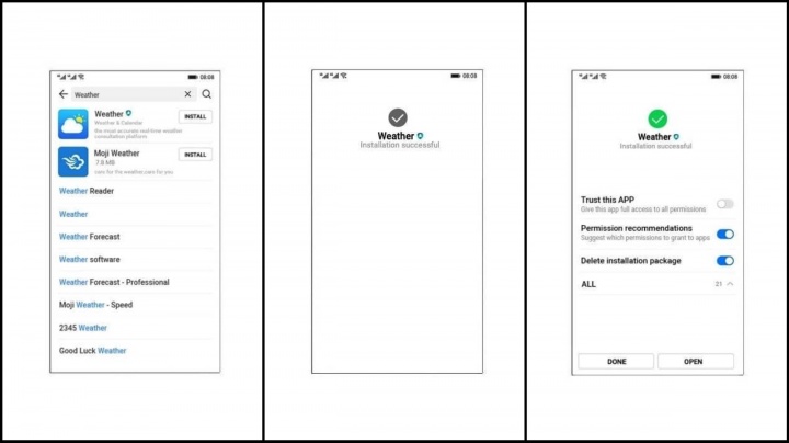 Oak OS Huawei Android sistema operativo