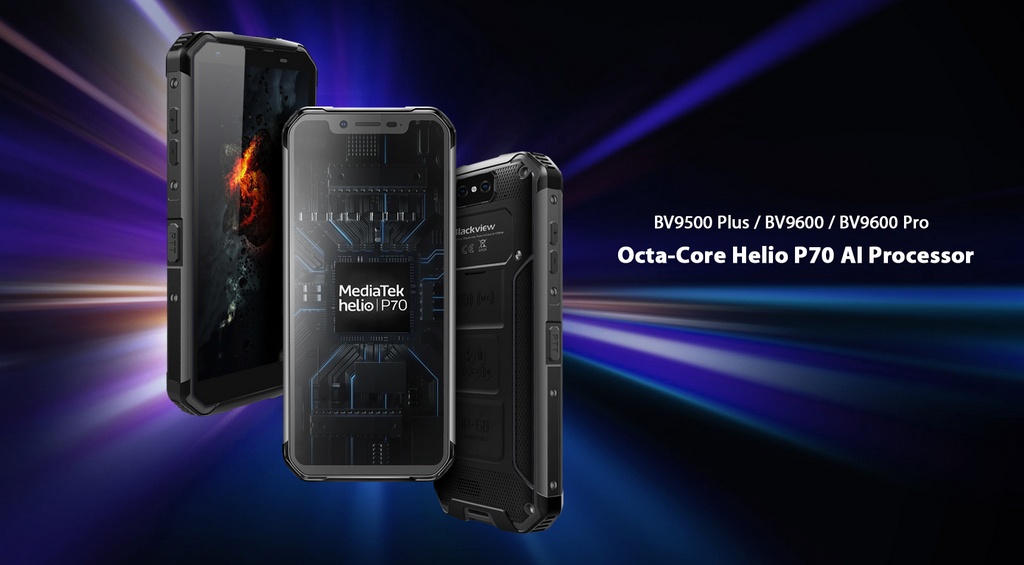 Blackview BV9500 e BV9600 Pro recebem novo processador e Android 9.0