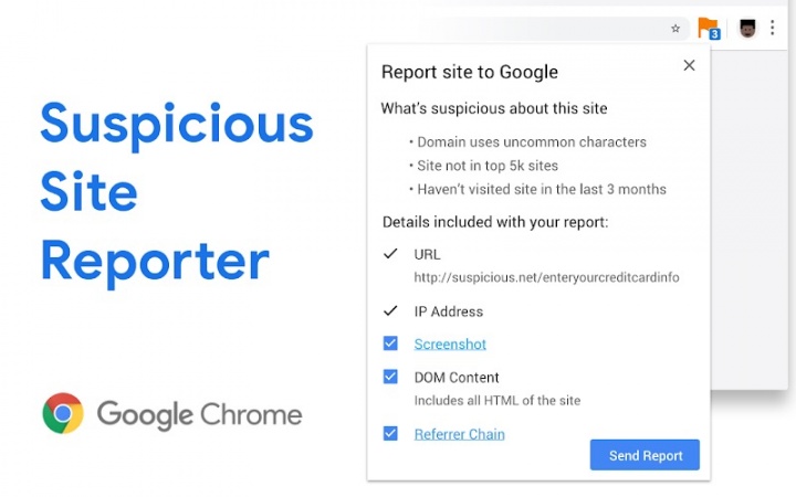 Internet Google Chrome utilizadores proteger