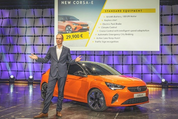 Novo Opel Corsa-E (elétrico) vai custar 29 900 euros na Alemanha