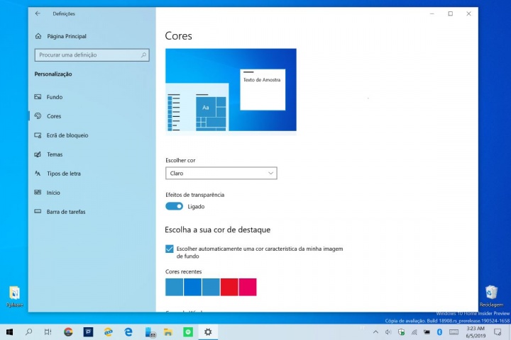 Windows 10 login blur desfocar ecrã