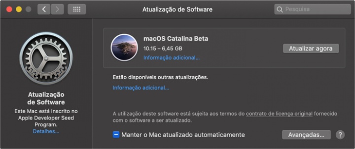 Como instalar o macOS Catalina Beta sem ter conta Apple Developer