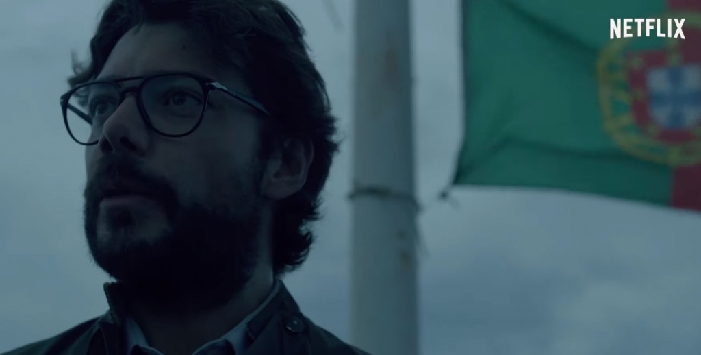 La Casa de Papel: trailer da terceira temporada disponível… com a bandeira de Portugal